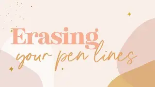 How to Erase the Pilot Frixion Pen for Embroidery Designs