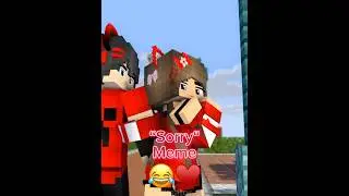 “Sorry“ Meme - Mine-imator Minecraft Animation #shorts #minecraftanimations #minecraftshorts #viral