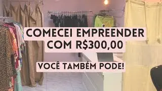 Comecei empreender como sacoleira e com apenas 12 T-shirts| primeiro vídeo do canal