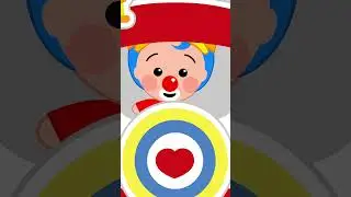EN UN TREN CON PLIM PLIM! #cancionesinfantiles #elpayasoplimplim #shorts