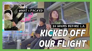 🧳✈️  PACK WITH ME for Vacation to Los Angeles ft. Airport Drama | Crystall Cho