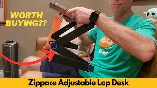 Zippace Adjustable Lap Desk, Portable Multifunctional Ergonomic Vented Table Stand | Worth Buying?