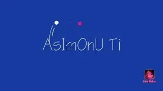 Моё (новое) интро