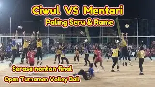 Ciwul Balam Vs Mentari Sukoharjo #turnamen #bolavoli #voli #tulungagung