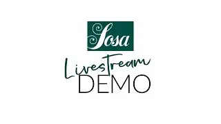 Sosa Livestream Demo 