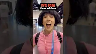 Evil Dora finds new minions at VidCon