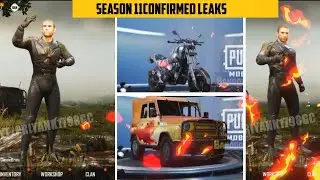 Season 11 Royale Pass New UAZ and New Bike skin (PUBG MOBILE)🔥🔥