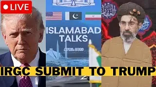 🚨 LIVE: IRGC Submit To Trump's Order - Iran War Talks Reach ENDGAME