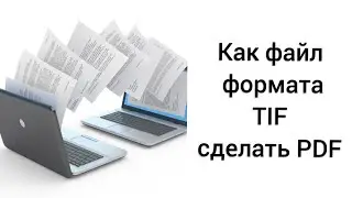 КАК ПРЕОБРАЗОВАТЬ ФАЙЛЫ В ФОРМАТЕ TIF В ФОРМАТ PDF