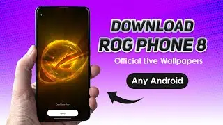 [Download] ROG Phone 8 Live Wallpaper for any android ⚡
