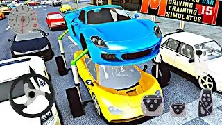 Elevated Car Racing Speed Driving Parking Game Multi Level Car Parking Simulator
