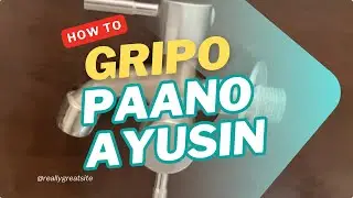 DIY | Inayos ko yung gripo namin instead ng palitan