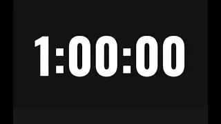 1 hour Timer || Set a timer