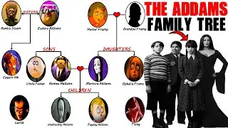 The Addams Family's Family Tree