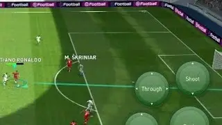 iconic Ronaldo solo run and outside the box goal 💯#pes #pes2021mobile #pesmobile2021 #pes2021 #ff