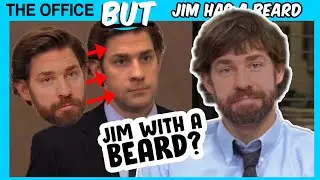 The Office BUT Jim has a beard [deepfake]