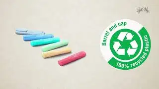 Textliner 46 Pastel dibuat dari bahan plastik daur ulang!” ♻✨