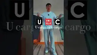 Uniqlo U cargo vs Uniqlo C cargo 