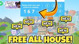 TOCA BOCA FREE UNLOCK ALL HOUSE! TOCA LIFE WORLD FREE CODES!