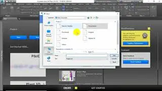Curso Plant 3D | Aula 01 | Criando um projeto novo  | Escola em Vídeos
