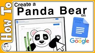 Create a Panda in Google Docs!