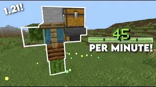 Minecraft NEW XP Farm in Bedrock Edition 1.21 (MCPE/Xbox/PS4/Nintendo Switch/Windows10)