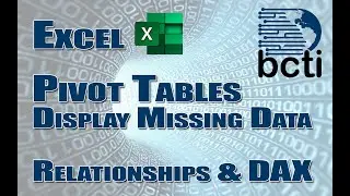 Microsoft Excel - Show Missing Items in a Pivot Table
