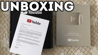 OCG Unboxing - YouTube Silver Play Button - 100.000 Subscribers Creator Award
