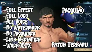 Script Skin Paquito Pacquiao || Full Effect || No Password || Patch Terbaru