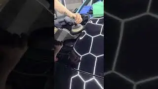 Полировка капота на Мерседес CLA