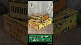 Creative Idea for an Old Cigar Box! #shorts