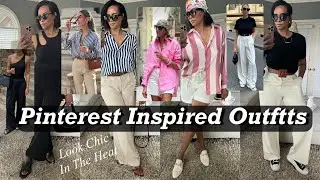 LOOK CHIC IN THE HEAT | Pinterest Inspired Outfits, Chic Summer Outfits | Crystal Momon