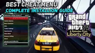 HOW TO INSTALL BEST CHEAT MENU (2024) IN GTA 4 COMPLETE EDITION