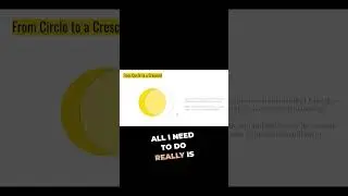 Creating Crescents with Circles 1724121830 #coding #computerscience #python #programming