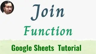 Join Function in google sheets