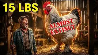 9 MONSTER Chickens That Lay EVERY DAY and Weigh 15 LBS — Almost EXTINCT