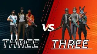 3 VS 3 CHALLENGE CLASH SQUAD best gameplay free fire 2021 || Vikash Gamer