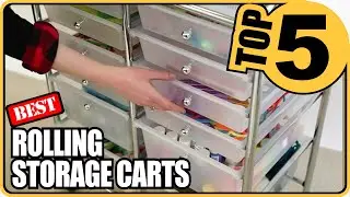 ⭐The Best Rolling Storage Carts On Amazon - Top 5 Review
