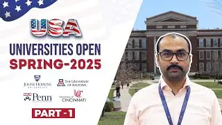 Spring Intake in USA 2025 Universities
