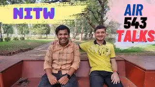 #nitw  Talks | AIR 543 Interview #gate #gate2024 #gate2023 #mtech #nit