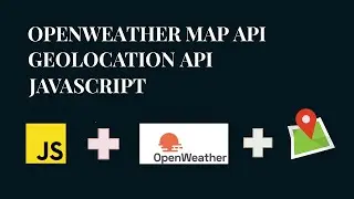 Create a weather application using JavaScript, OpenweatherMapAPi, Geolocation APi, #javascript