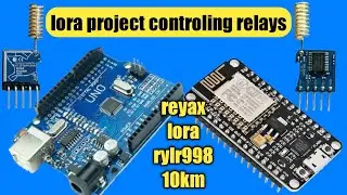 reyax rylr 998 lora module | lora rylr998 program with Arduino Uno and nodemcu esp8266
