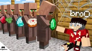 KÖYLÜLERİN BİZE YARDIM ETTİĞİ VİDEO - MİNECRAFT