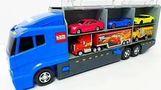 トミカ☆世界の高級な車のミニカーを開封してコンボイへ収納☆ホンダ sprunki｜Tomica 