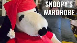 Snoopy's Wardrobe - Giant Snoopy in his Giant Red Nightgown | CollectPeanuts.com