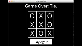 tic tac toe with Minimax Algorithm