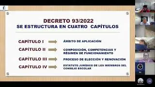 Los Consejos Escolares de Centro: órganos de gobierno.