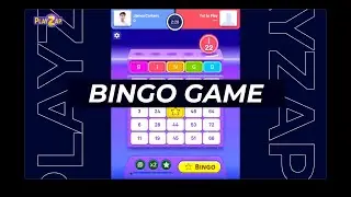 Bingo Game by PlayZap Games: how to play walkthrough video