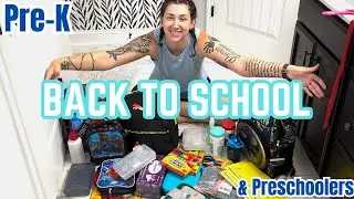 BACK TO SCHOOL HAUL | Preschool & Pre-K Back to school haul