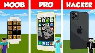 Minecraft NOOB vs PRO vs HACKER: IPHONE   #trending #shorts